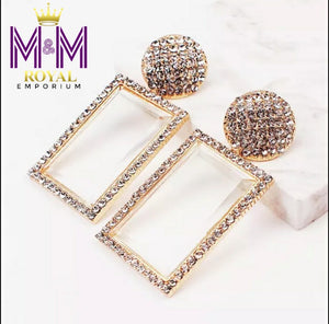 Diamond Princess Earrings - M&M Royal Emporium