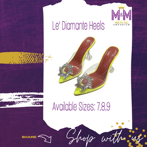 Le' Diamante Heels - M&M Royal Emporium