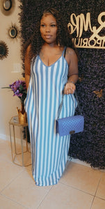 Sassy Striped Maxi - M&M Royal Emporium